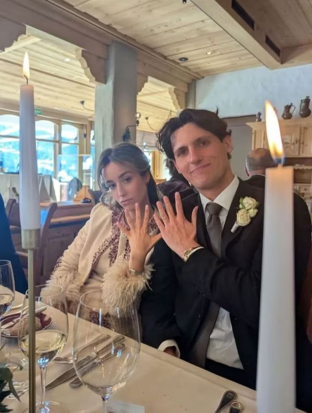 BODA REAL PRINCESA CARLOTA DE NASSAU Y MANSOUR SHAKARCHI UN EMPRESARIO DE ORIGEN SUIZO-IRANÍ