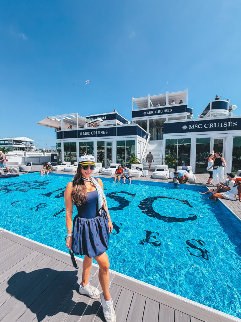 El MSC Yacht Club en Formula 1 Miami Grand Prix fue literalmente una de las experiencias más exclusivas y llamativas de este 2026